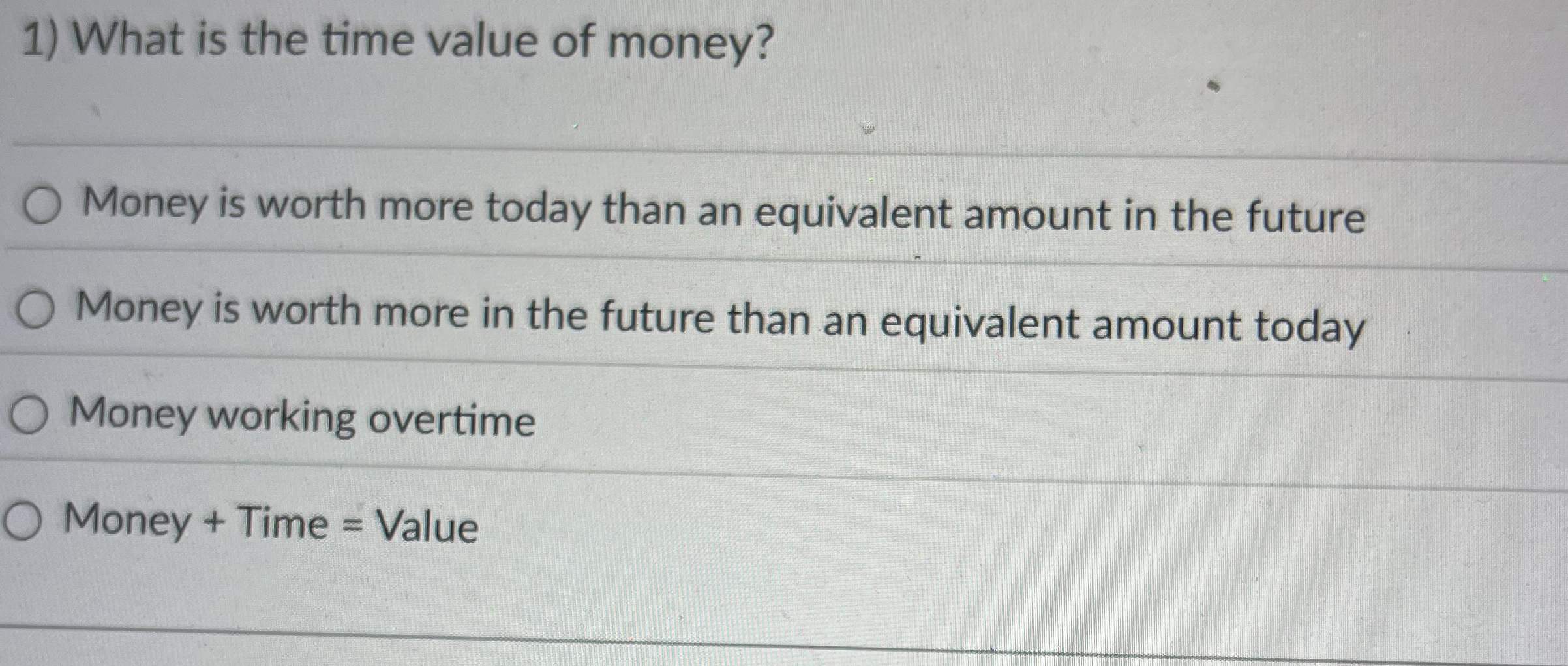 Since it does not have to be converted into