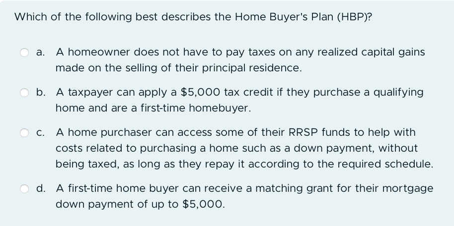 Which of the following best describes the Home