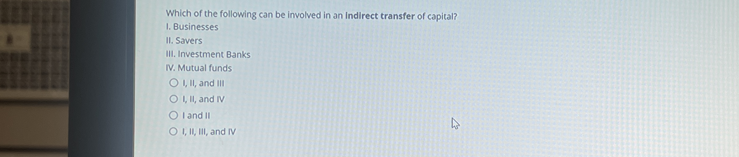 Which of the following can be involved in an