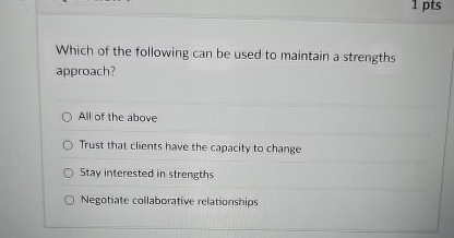 Which of the following can be used to maintain a