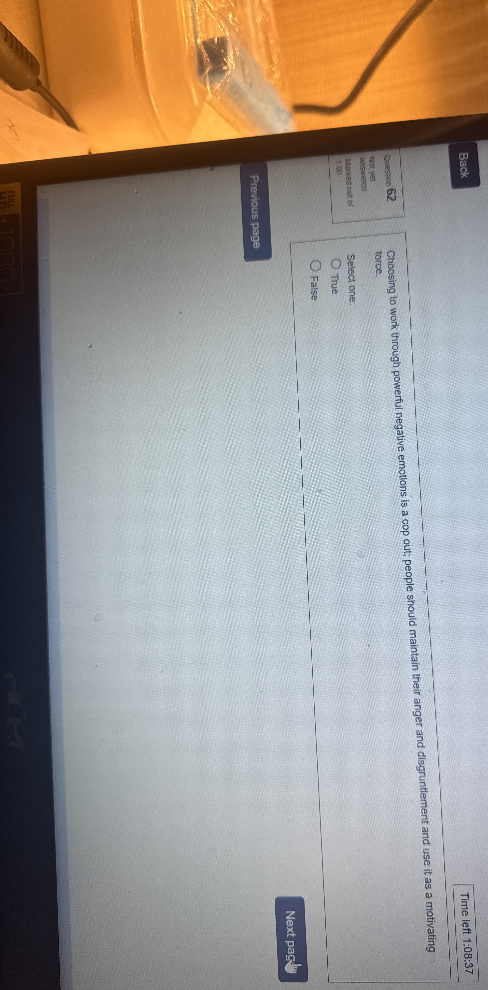 Back Time left 1 : 0 8 : 3 7 Question 6 2