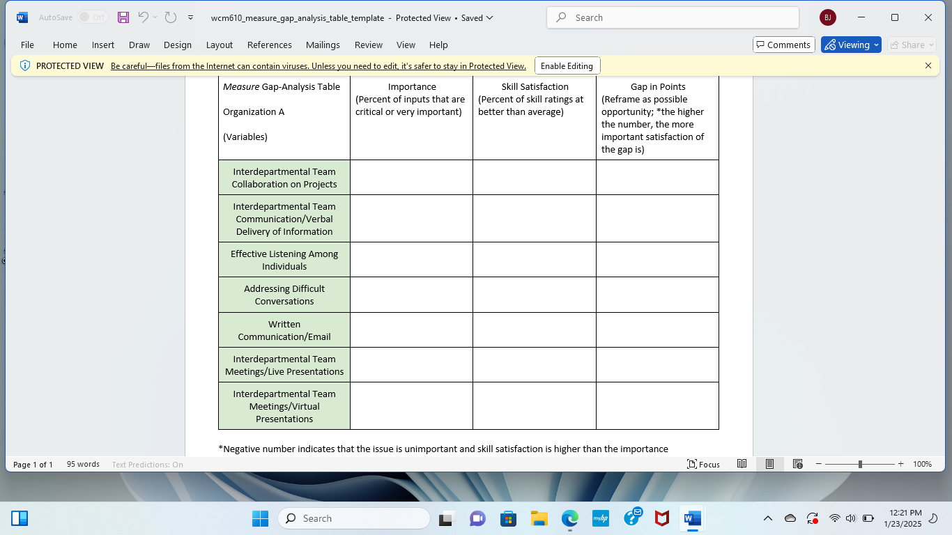 Read the MEASURE Supplementary Document and ,