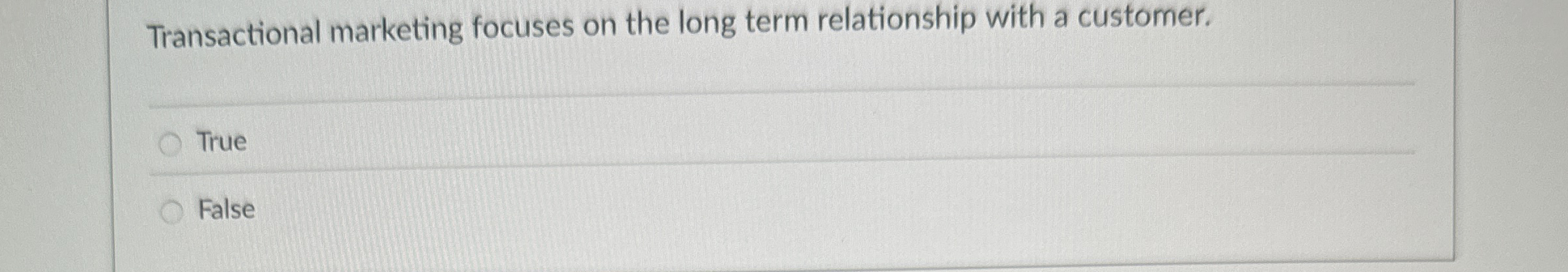 A mutually supportive long - term relationship