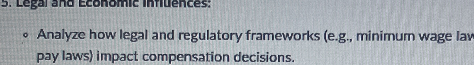 Analyze how legal and regulatory frameworks ( e .