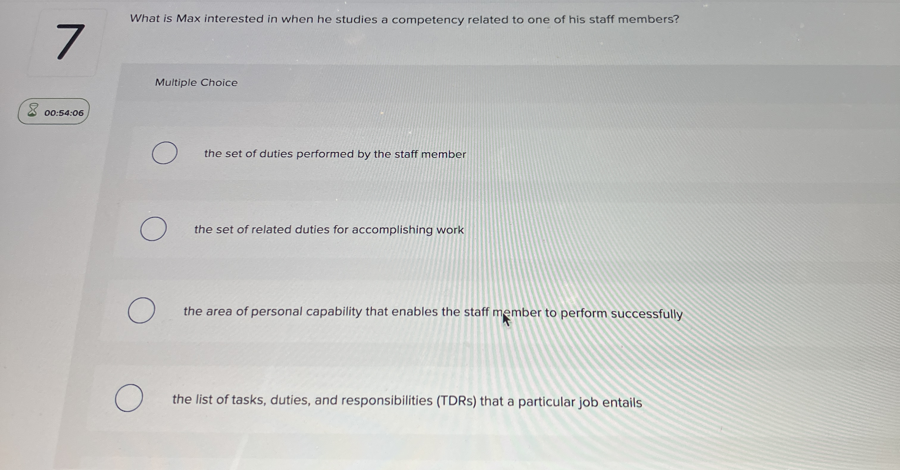 What is Max interested in when he studies a