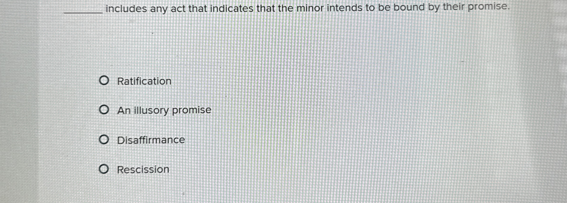 q , includes any act that indicates that the