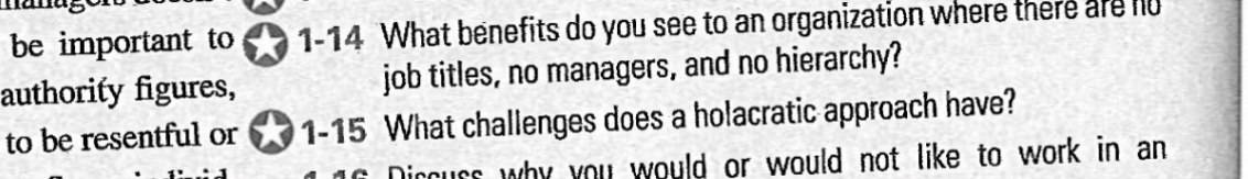 1 - 1 4 . What benefits do you see to an