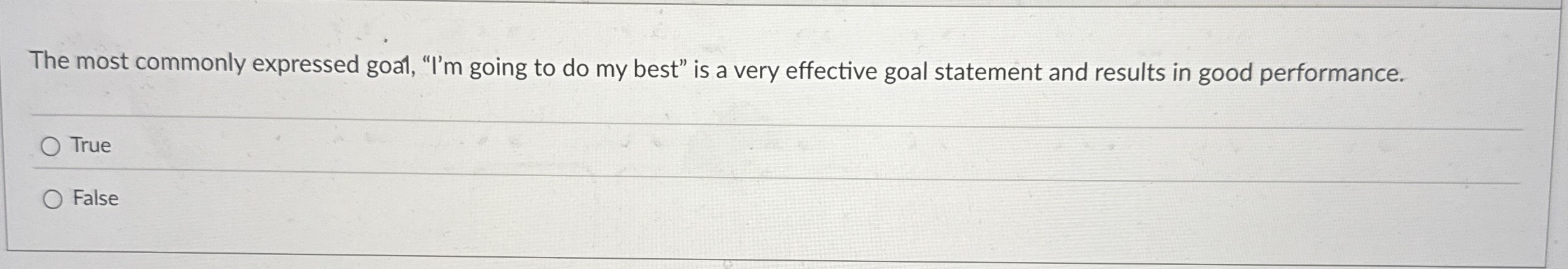 The most commonly expressed goat, 