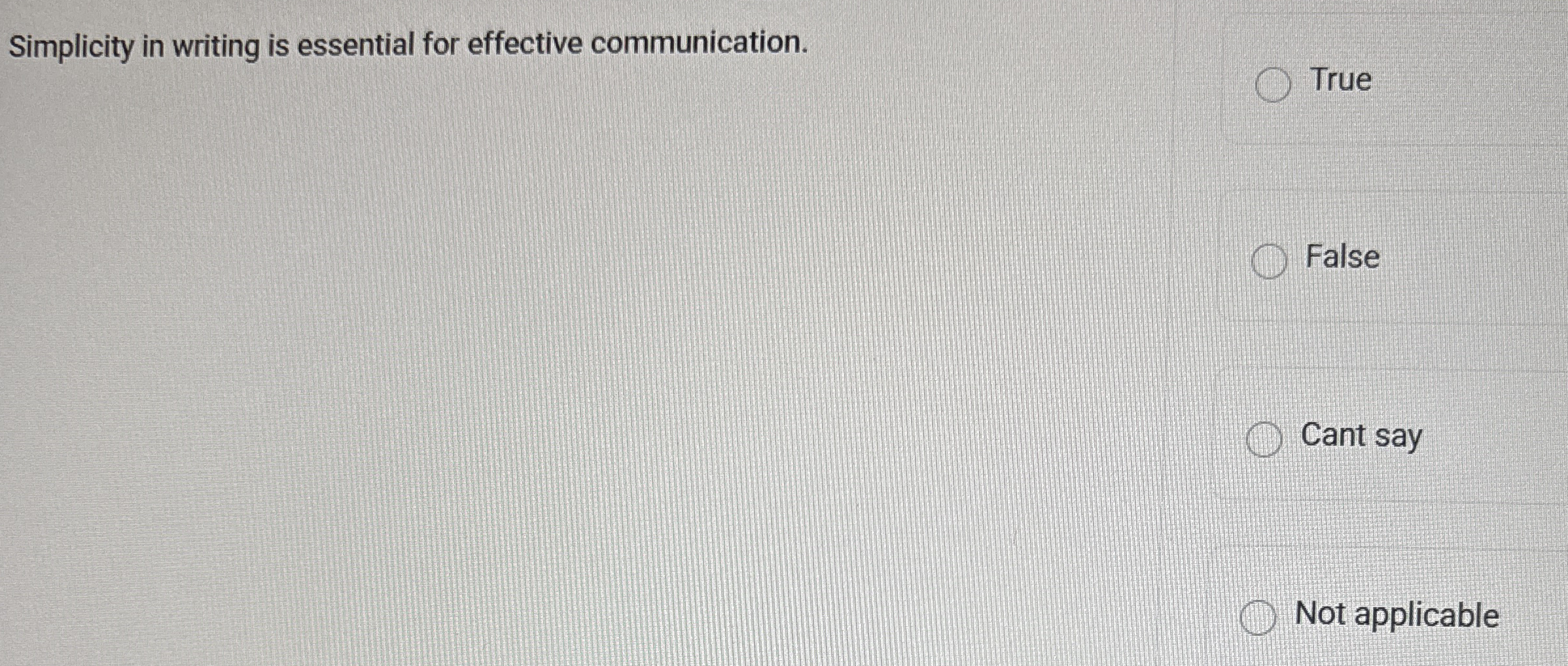 Simplicity in writing is essential for effective