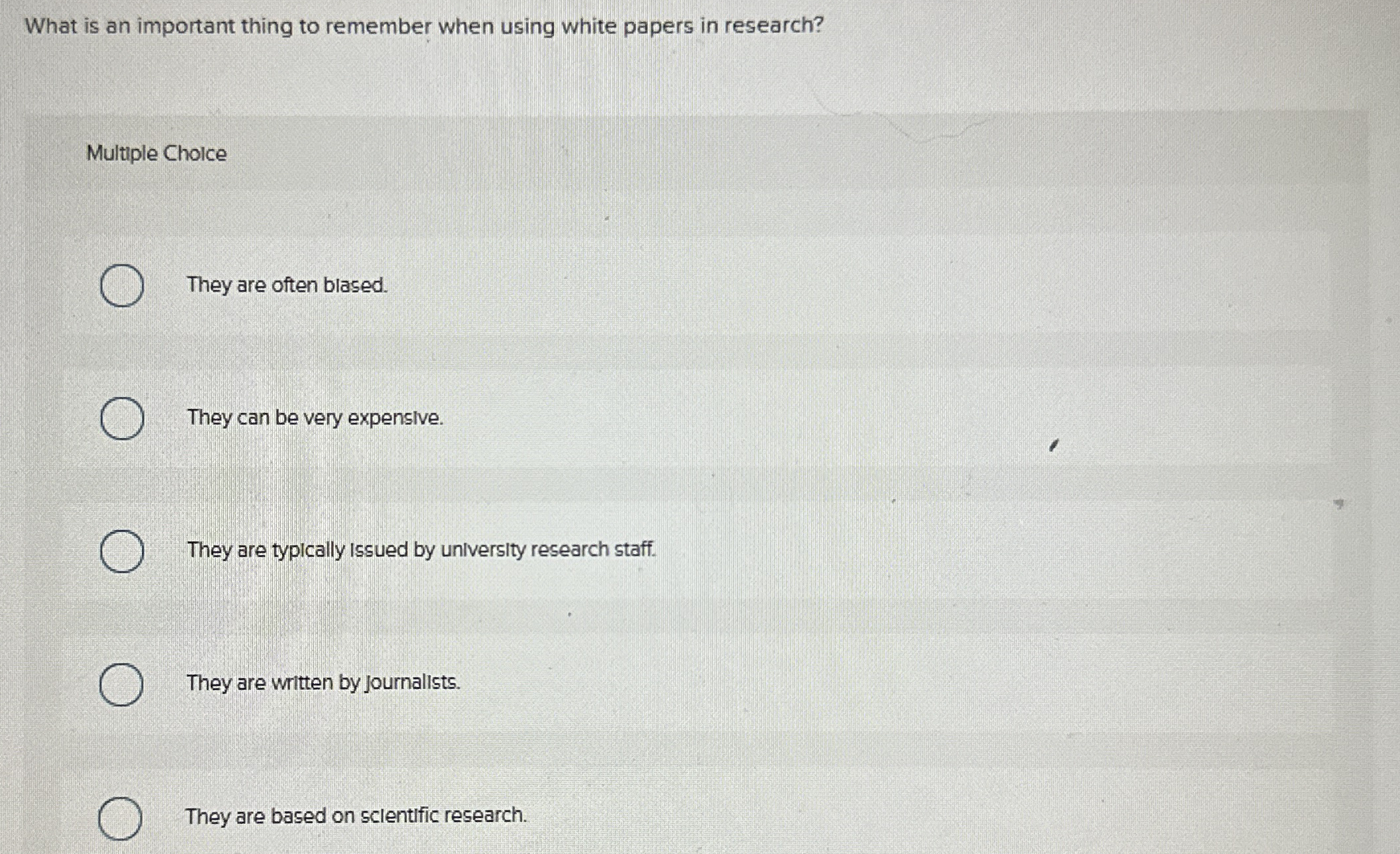 What is an important thing to remember when using