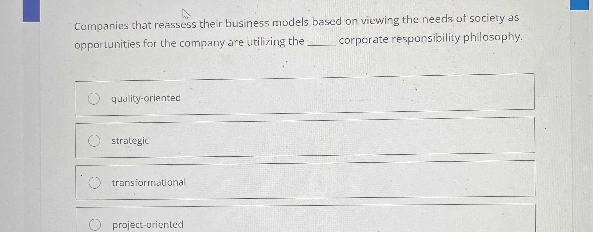 Companies that reassess their business models