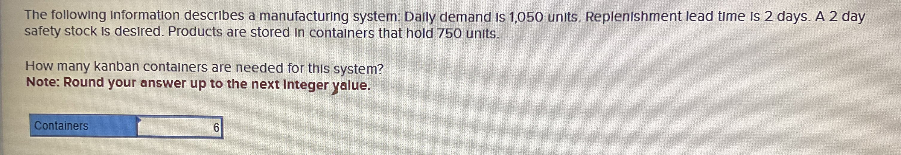 The following information describes a