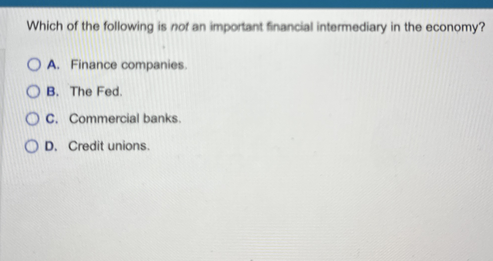 Which of the following is not an important