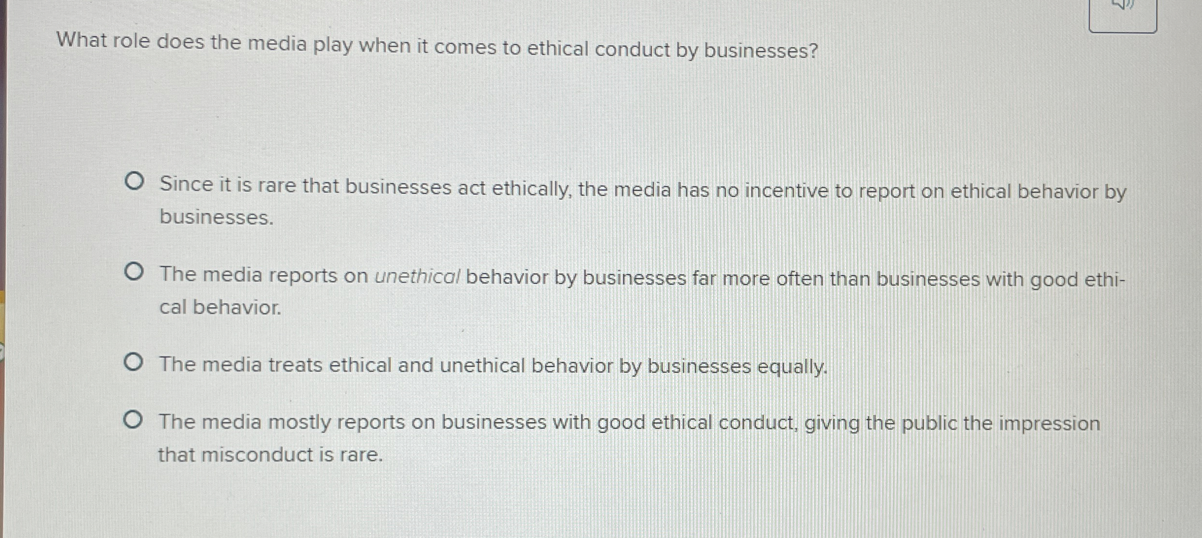 What role does the media play when it comes to