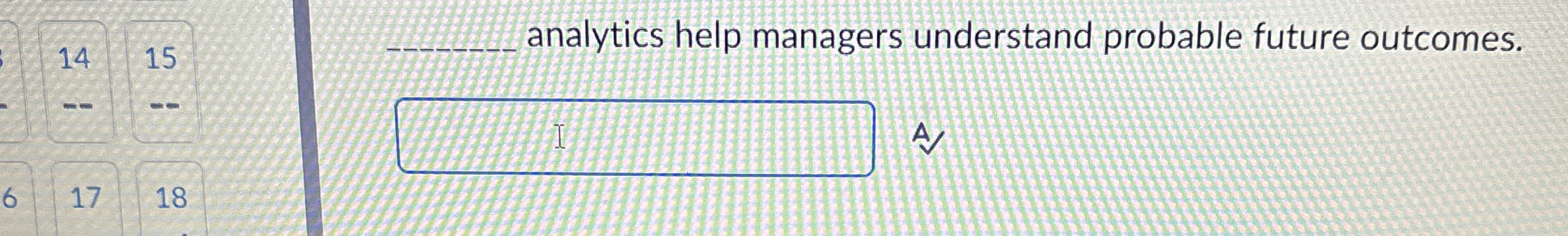 1 4 , 1 5 q , analytics help managers understand