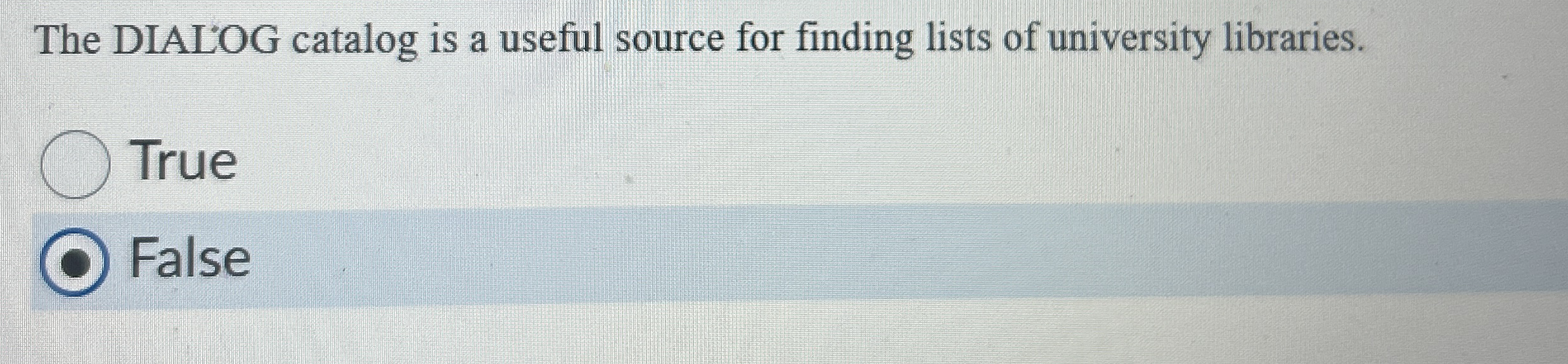 The DIALOG catalog is a useful source for finding