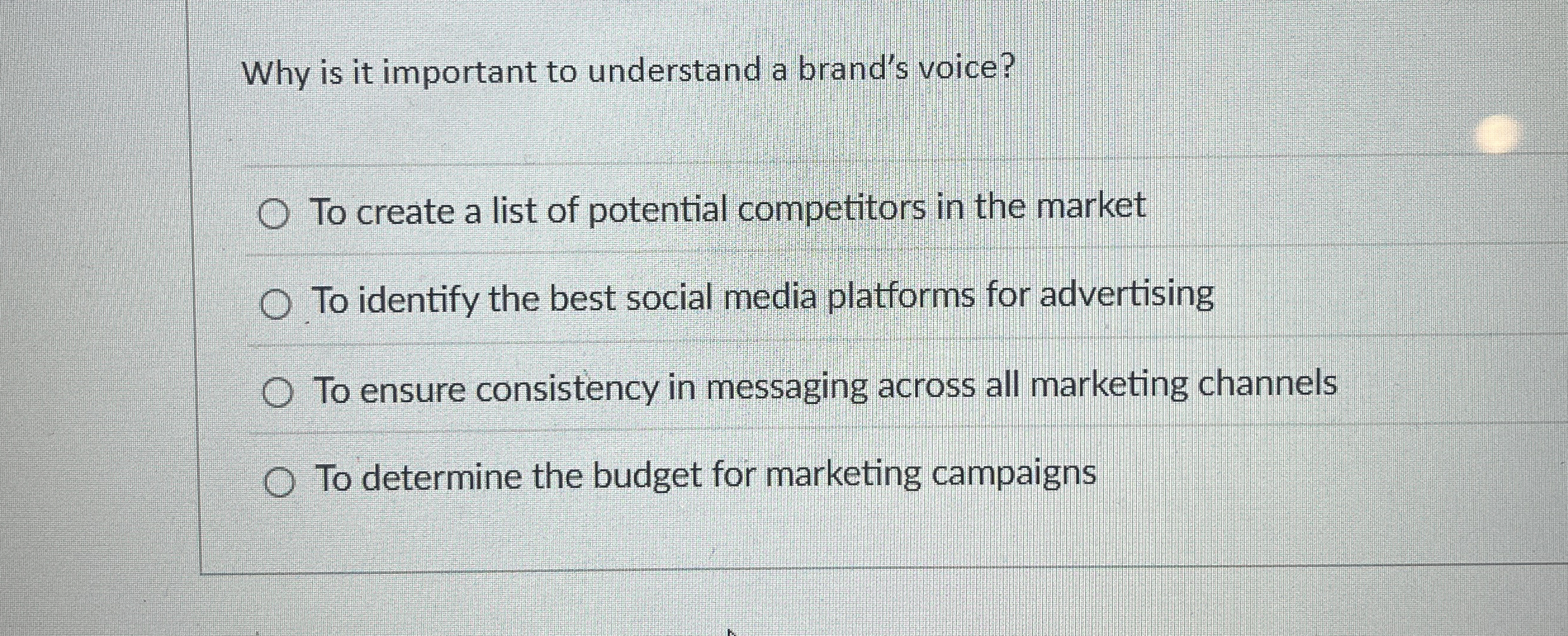 Why is it important to understand a brand's