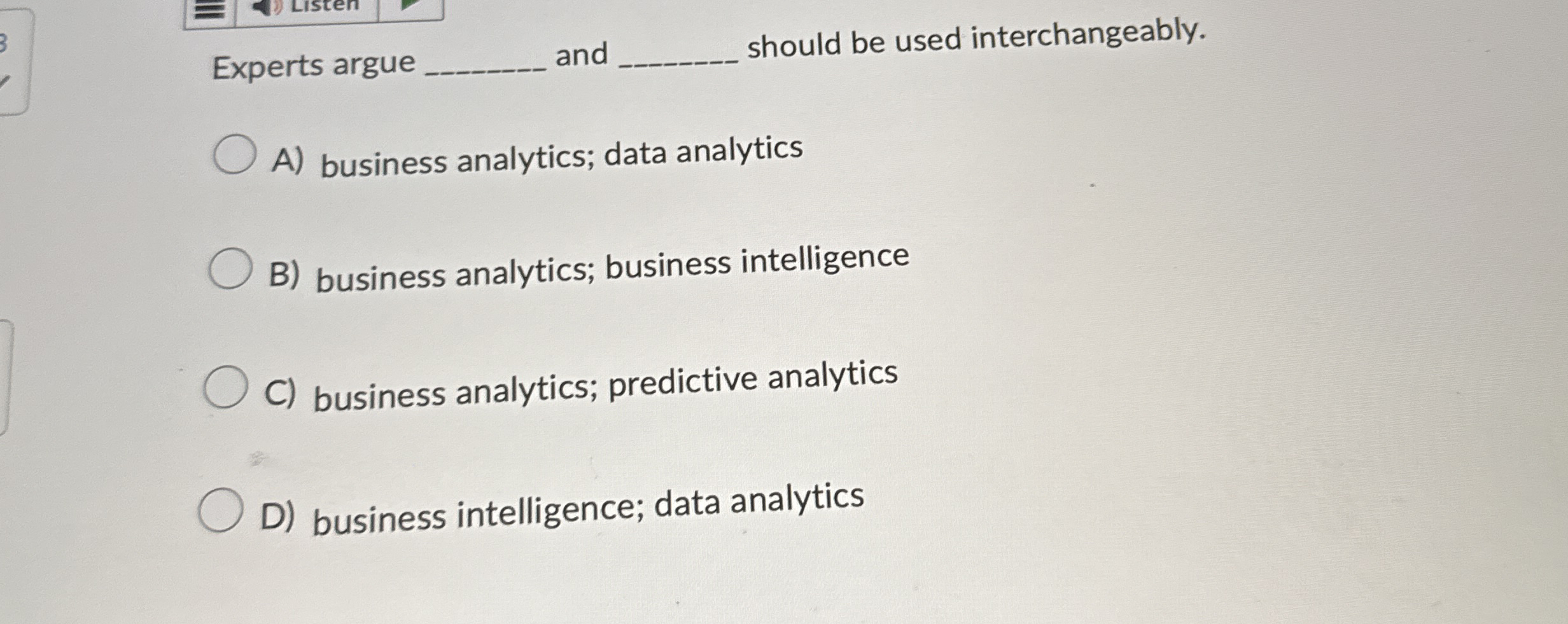 Experts argue and q , should be used