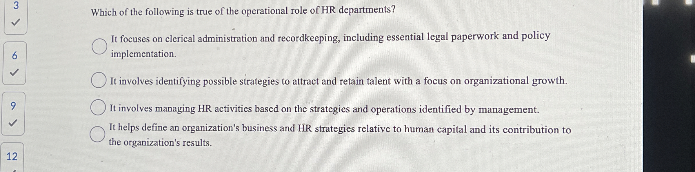 3 , Which of the following is true of the