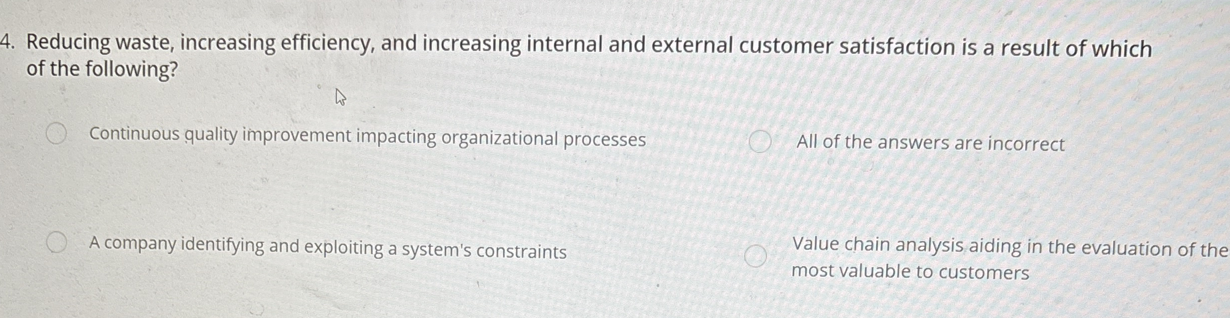 Reducing waste, increasing efficiency, and