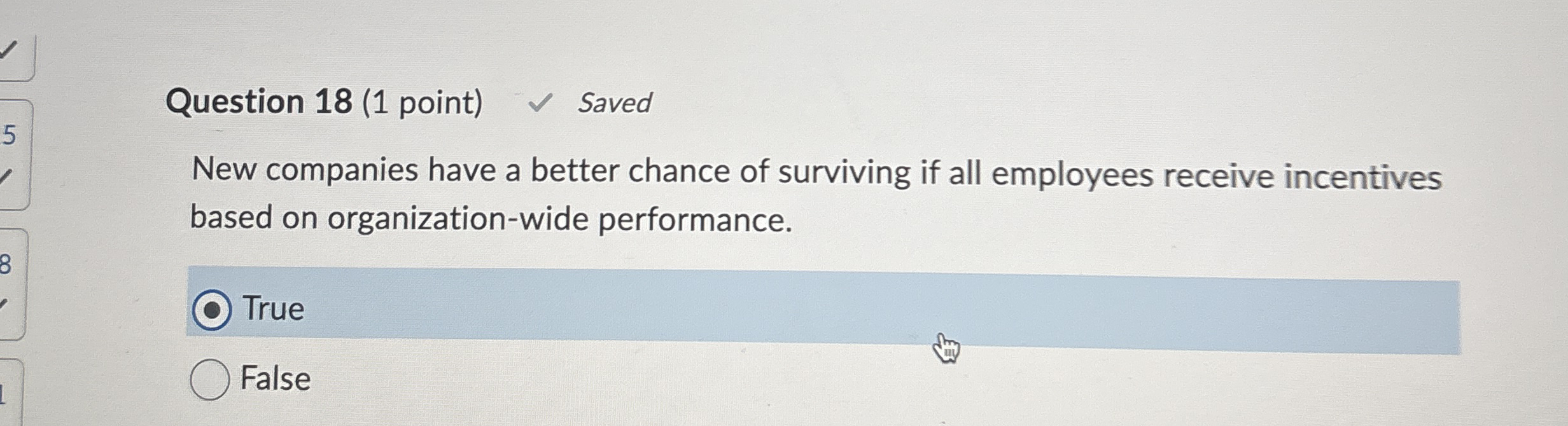Question 1 ( 1 point ) Saved Although people use