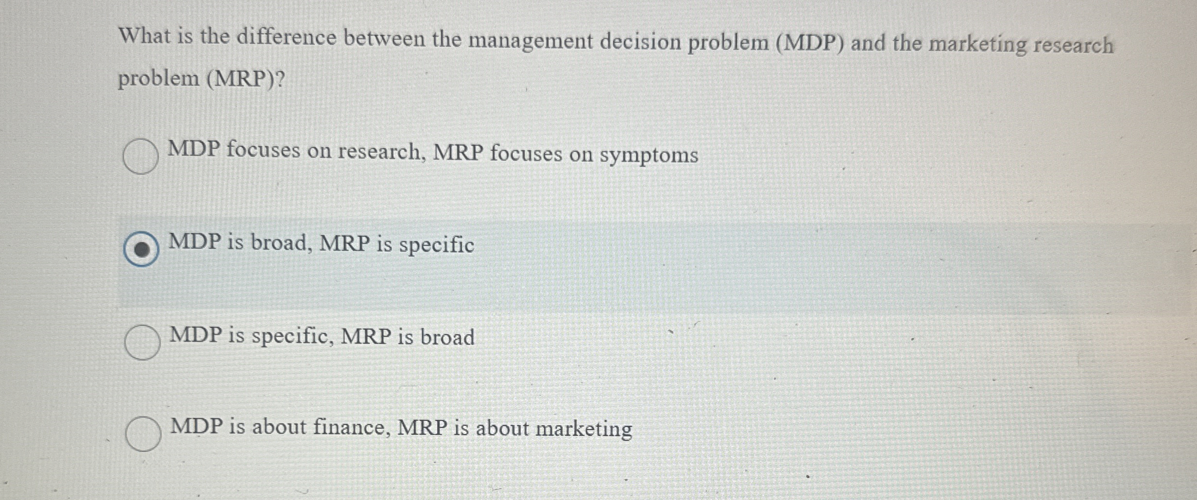 What is the difference between the management