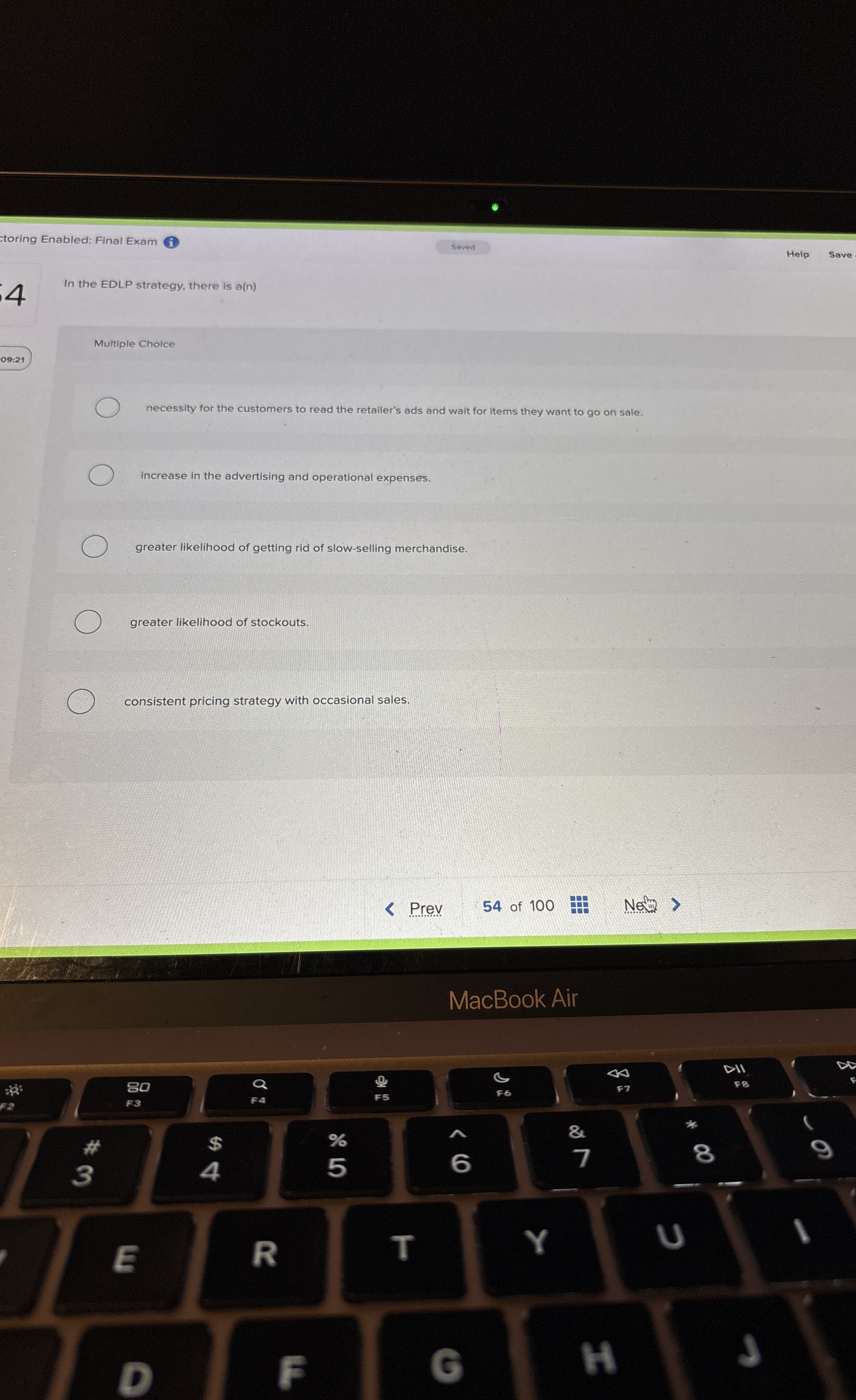 toring Enabled: Final Exam Help Save 4 In the