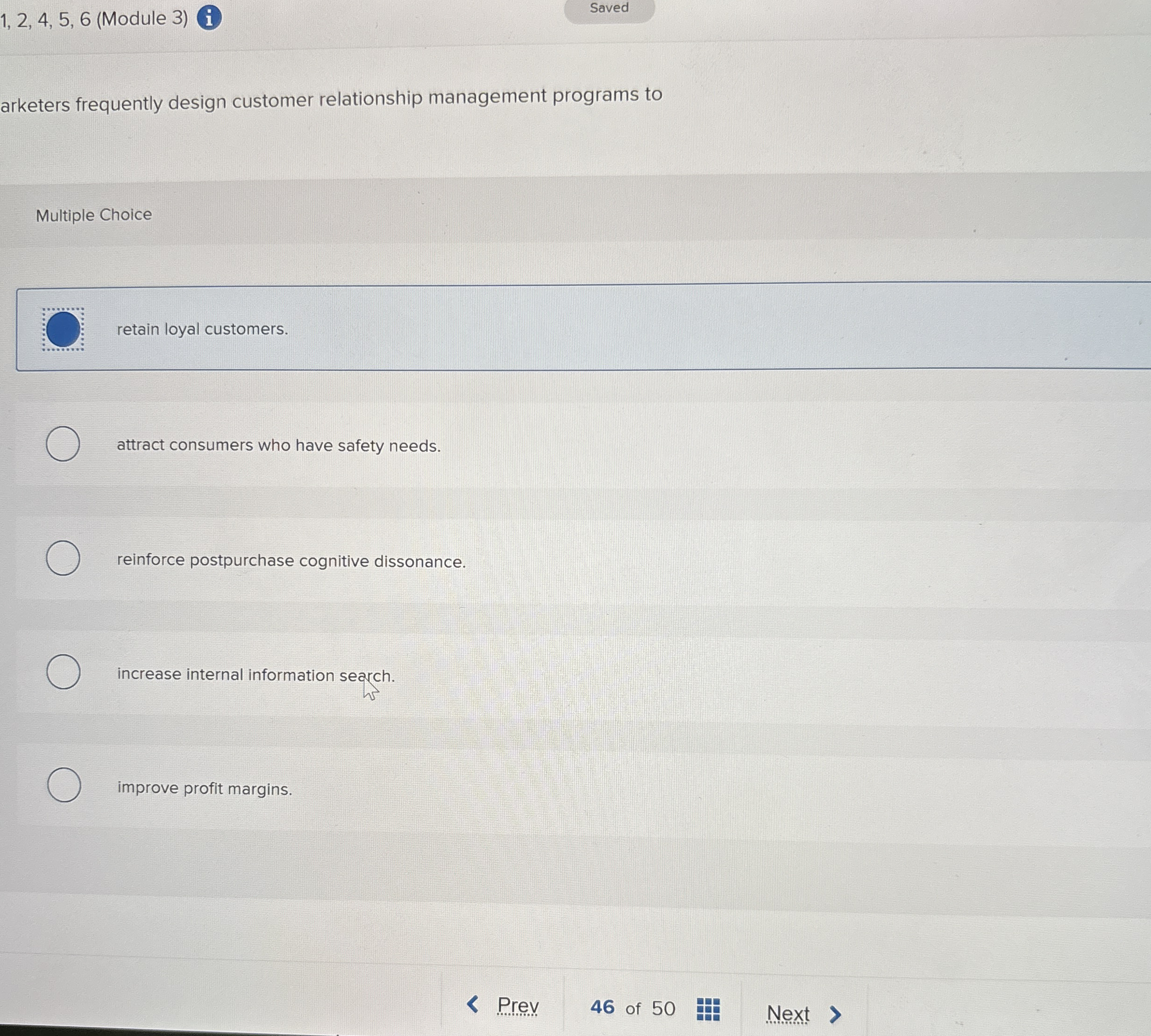 1 , 2 , 4 , 5 , 6 ( Module 3 ) i arketers