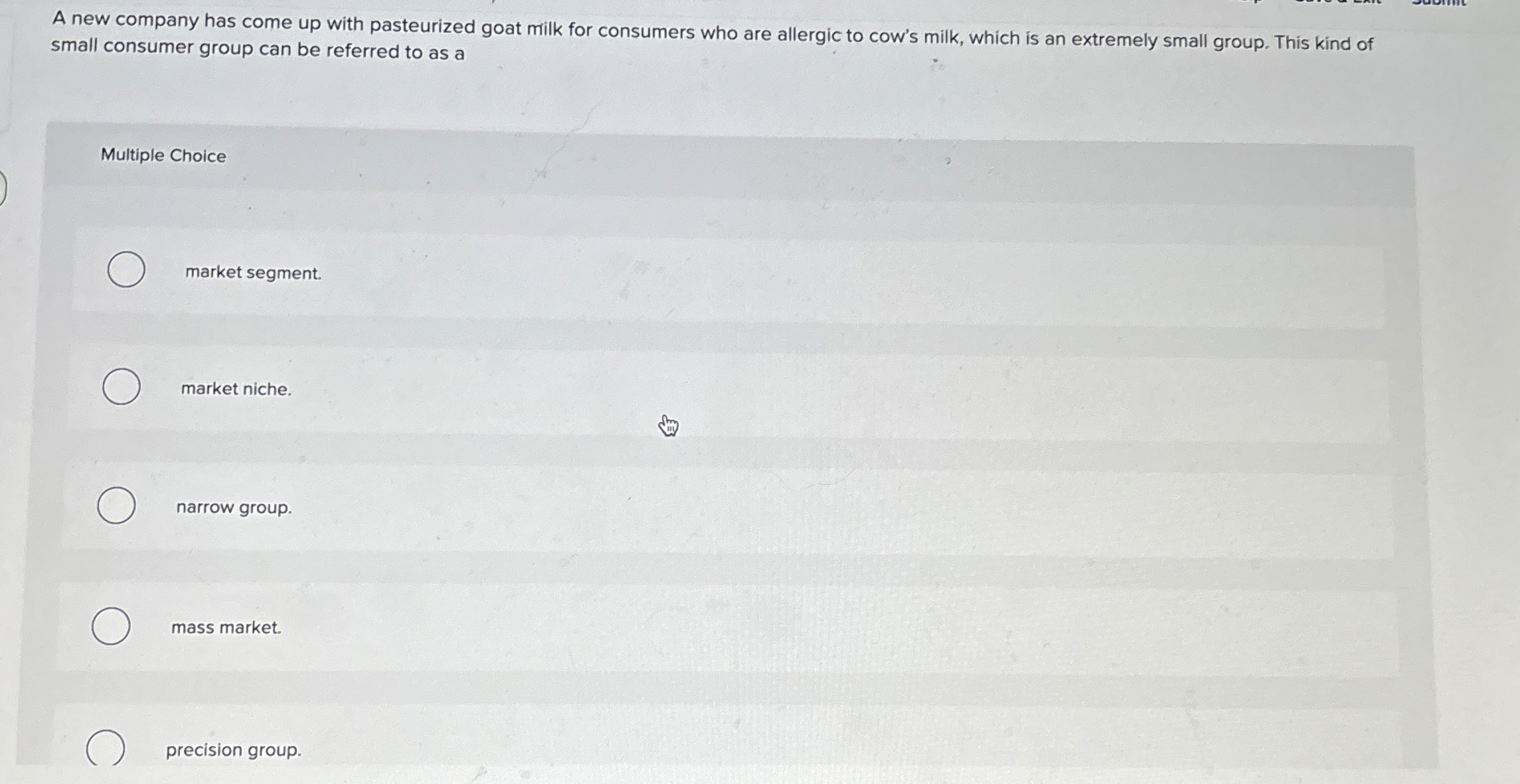 A new company has come up with pasteurized goat