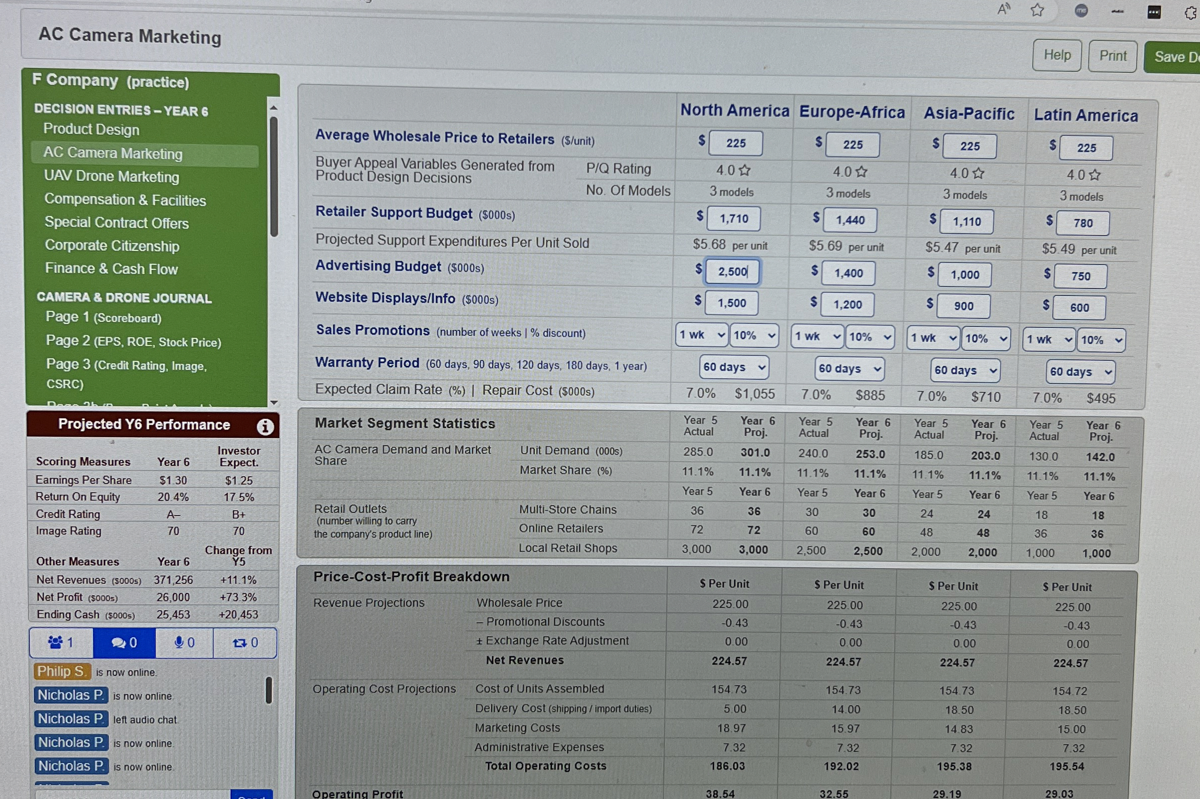 Please help with glo bus exercise