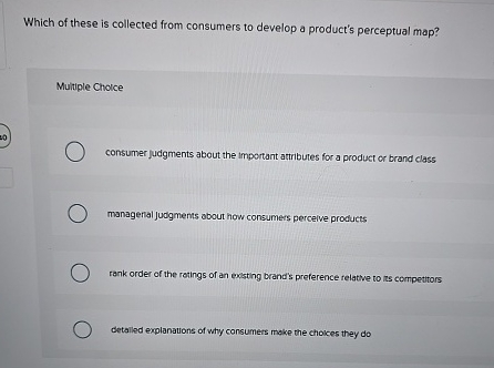 Which of these is collected from consumers to