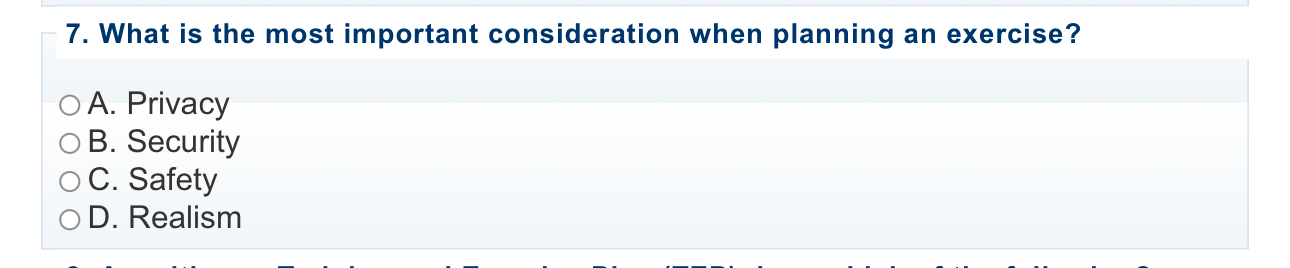 What is the most important consideration when