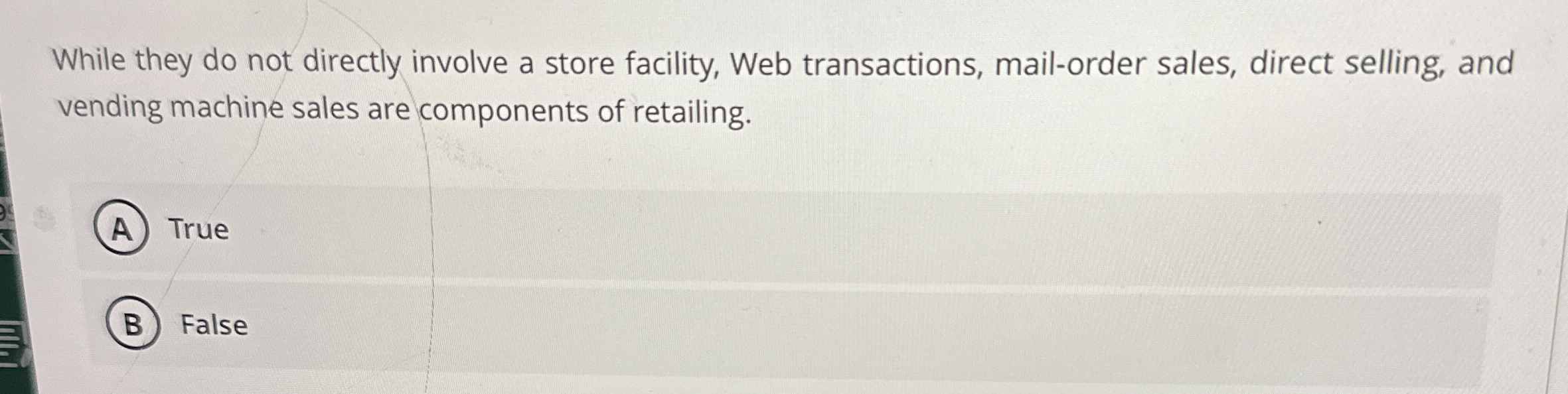 While they do not directly involve a store