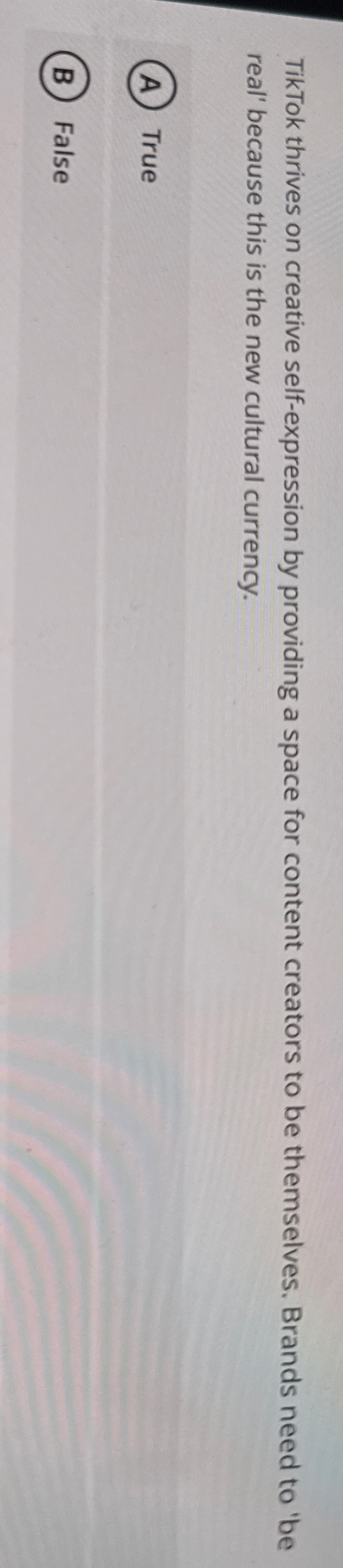 TikTok thrives on creative self - expression by