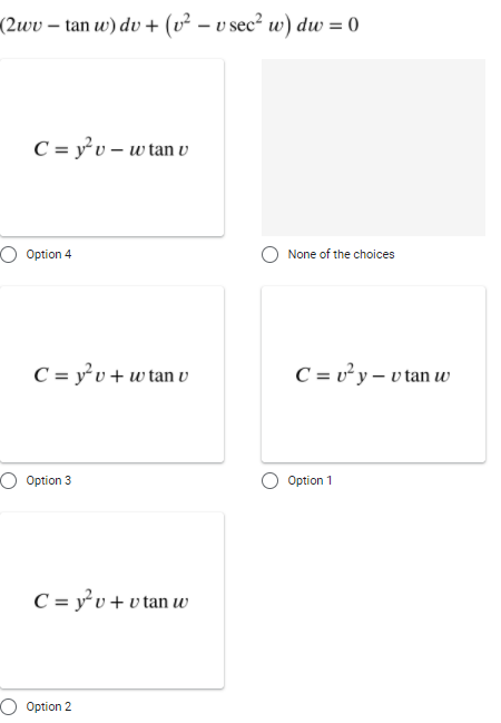 Solve the following differential equation as soon