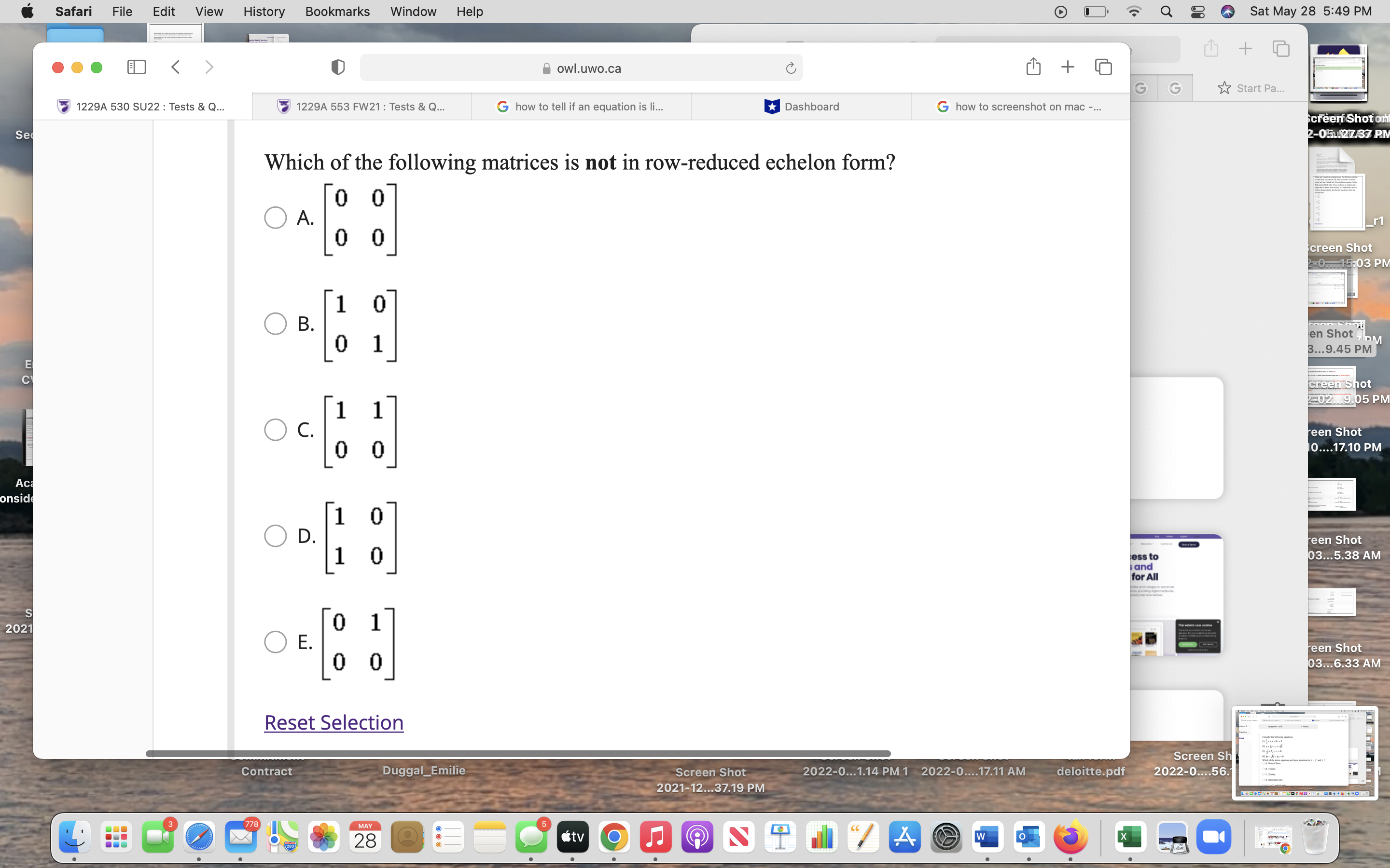 Safari File Edit View History Bookmarks Window