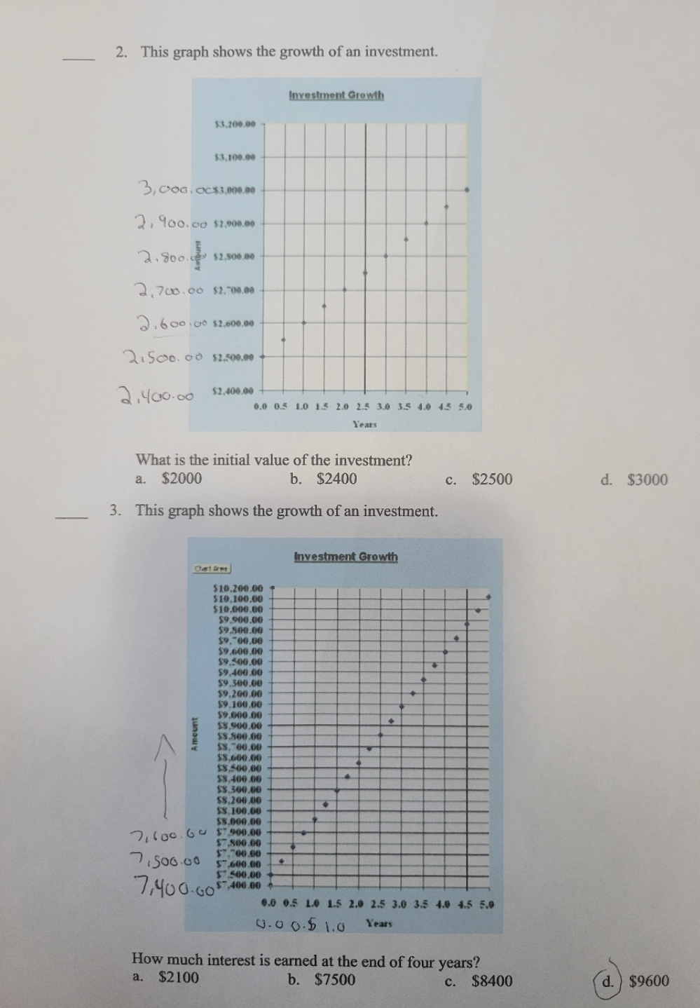 please help! it's grade 11 college math on