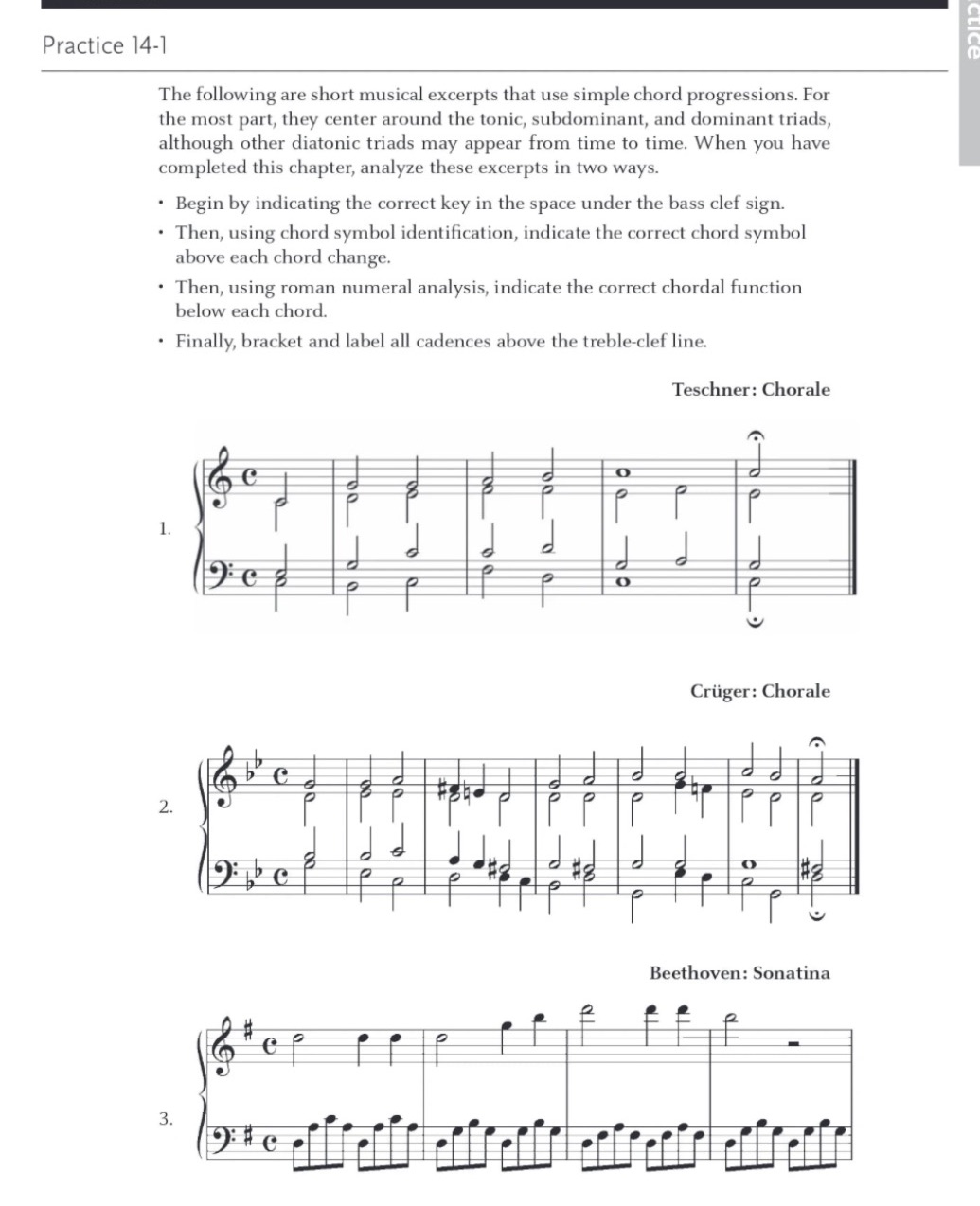 Analyze these excerpts by marking document