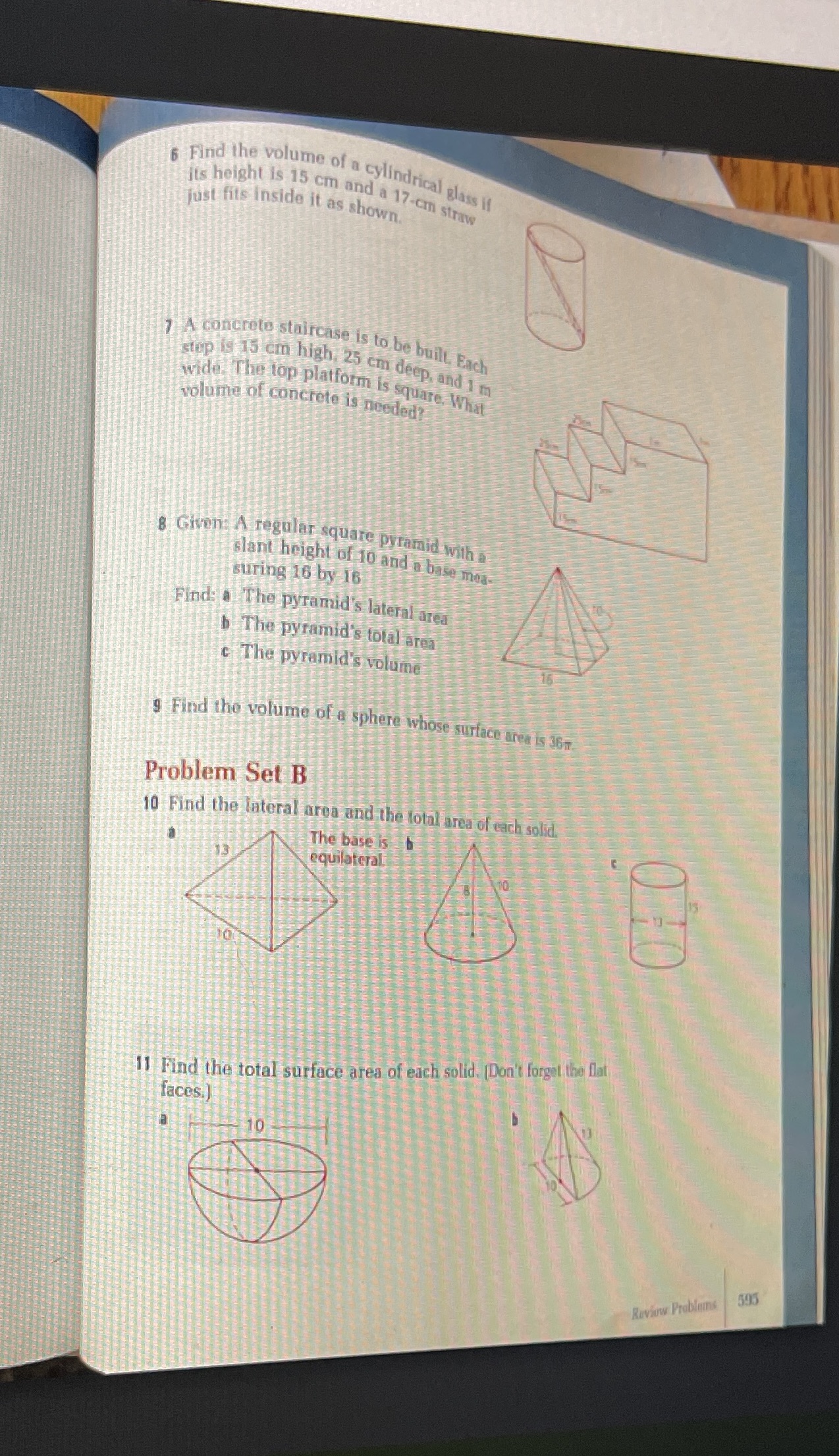 can somebody help me answer all of these please ?