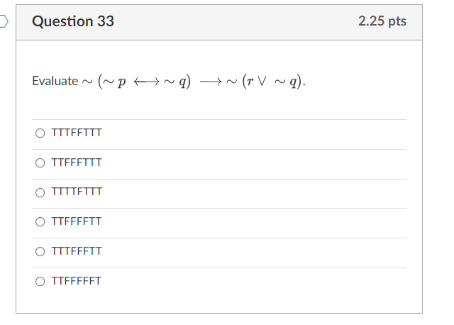 \fD Question 34 2.25 pts An item has a tag price