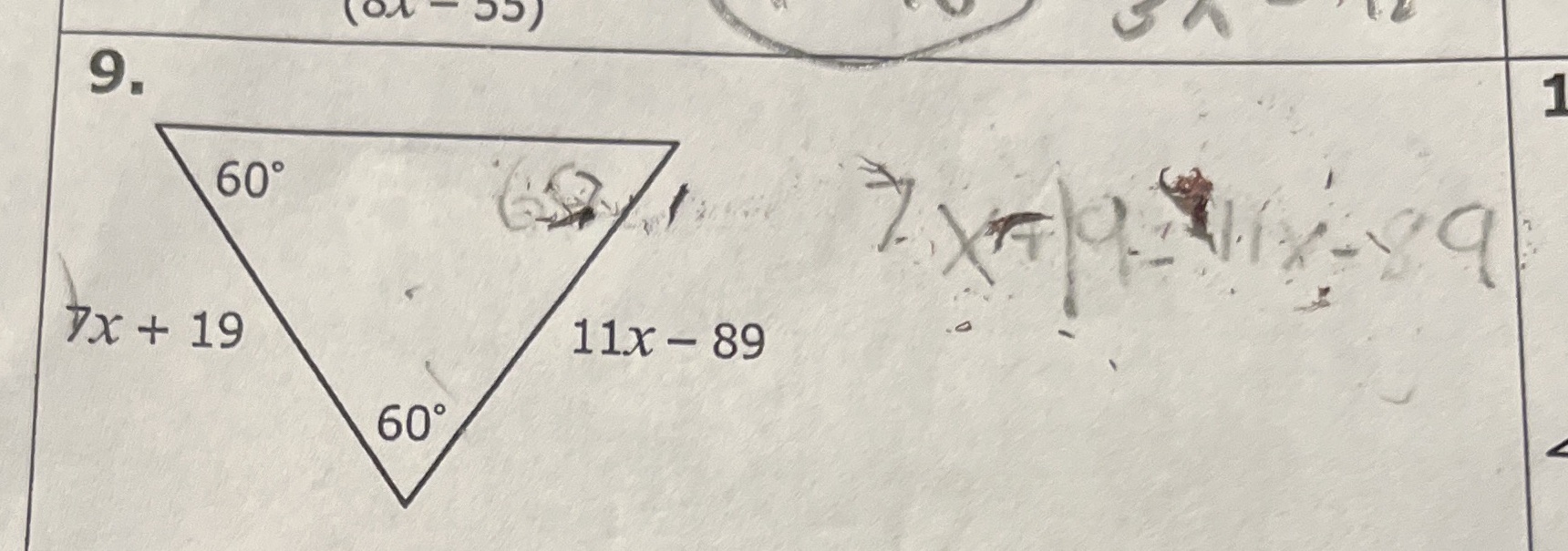 Find the value, Topic-Isosceles and equilateral