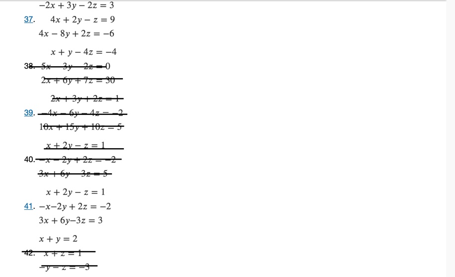 5. Can a matrix that has 0 entries for an entire