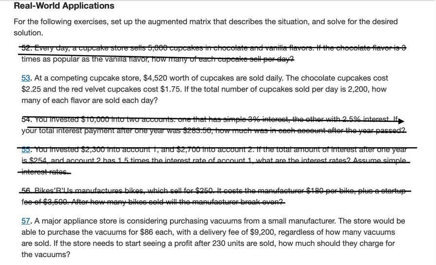 5. Can a matrix that has 0 entries for an entire