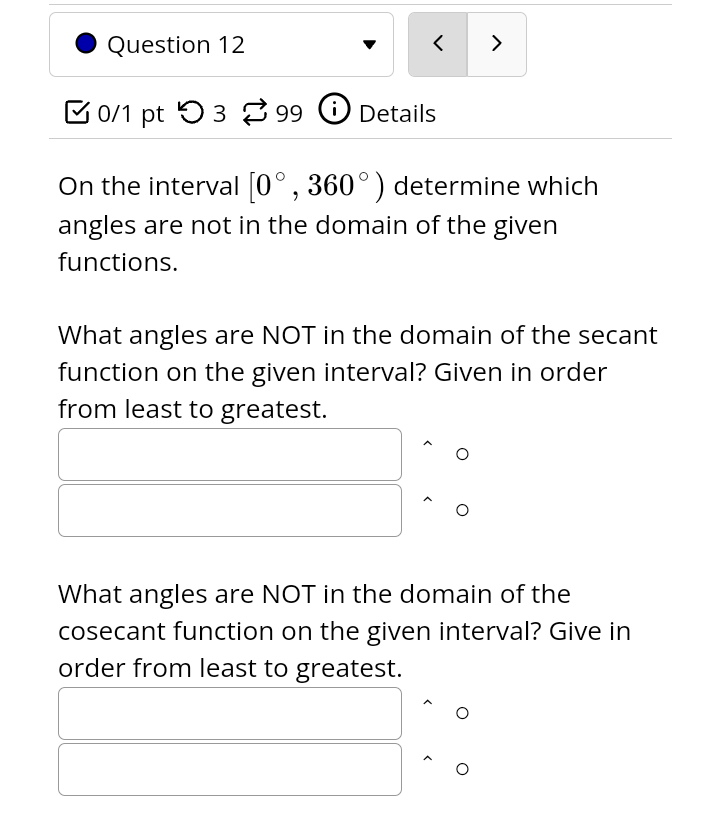 . Question 15 < > 0/1 pt 9 3 99 8 Details 5 -3 A2