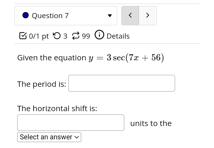 . Question 15 < > 0/1 pt 9 3 99 8 Details 5 -3 A2