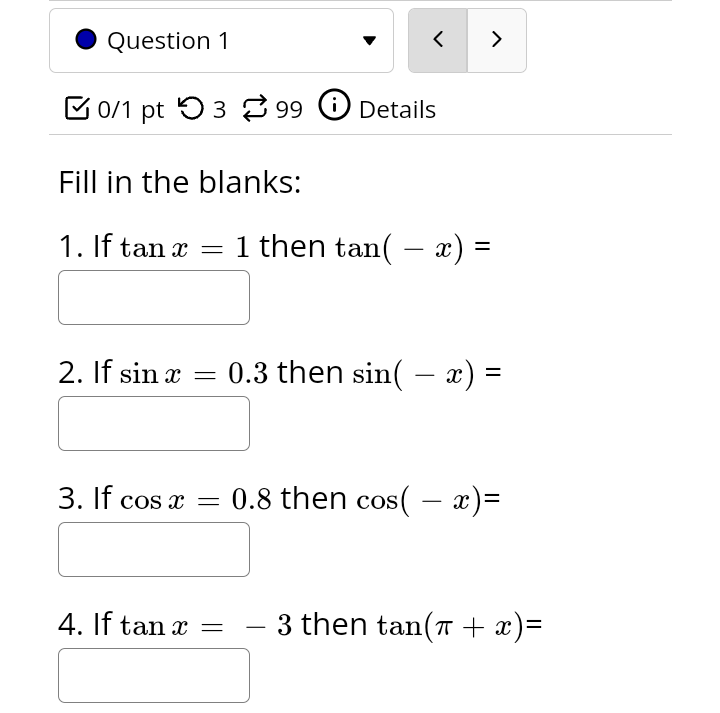 . Question 15 < > 0/1 pt 9 3 99 8 Details 5 -3 A2