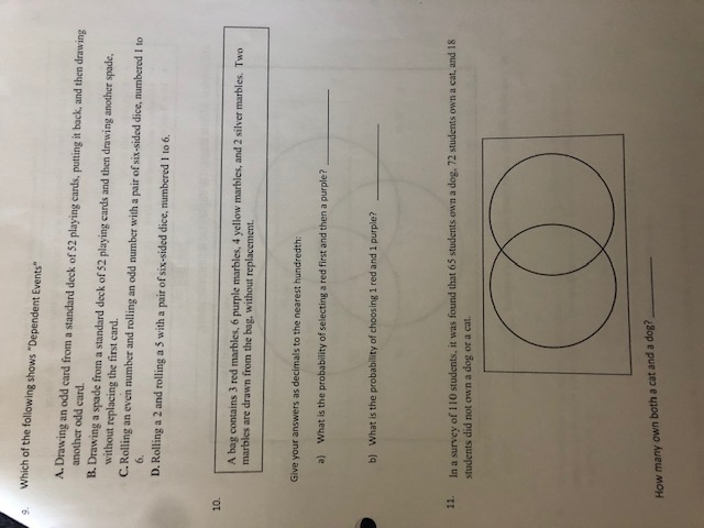 1. I've the following Information to master