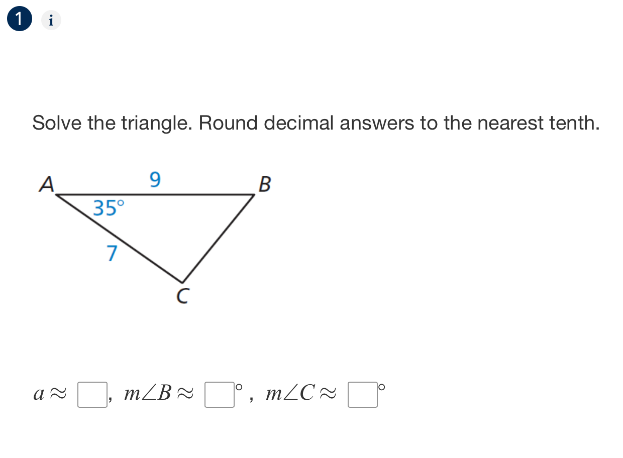 Please help me with these questions :) 1 Solve