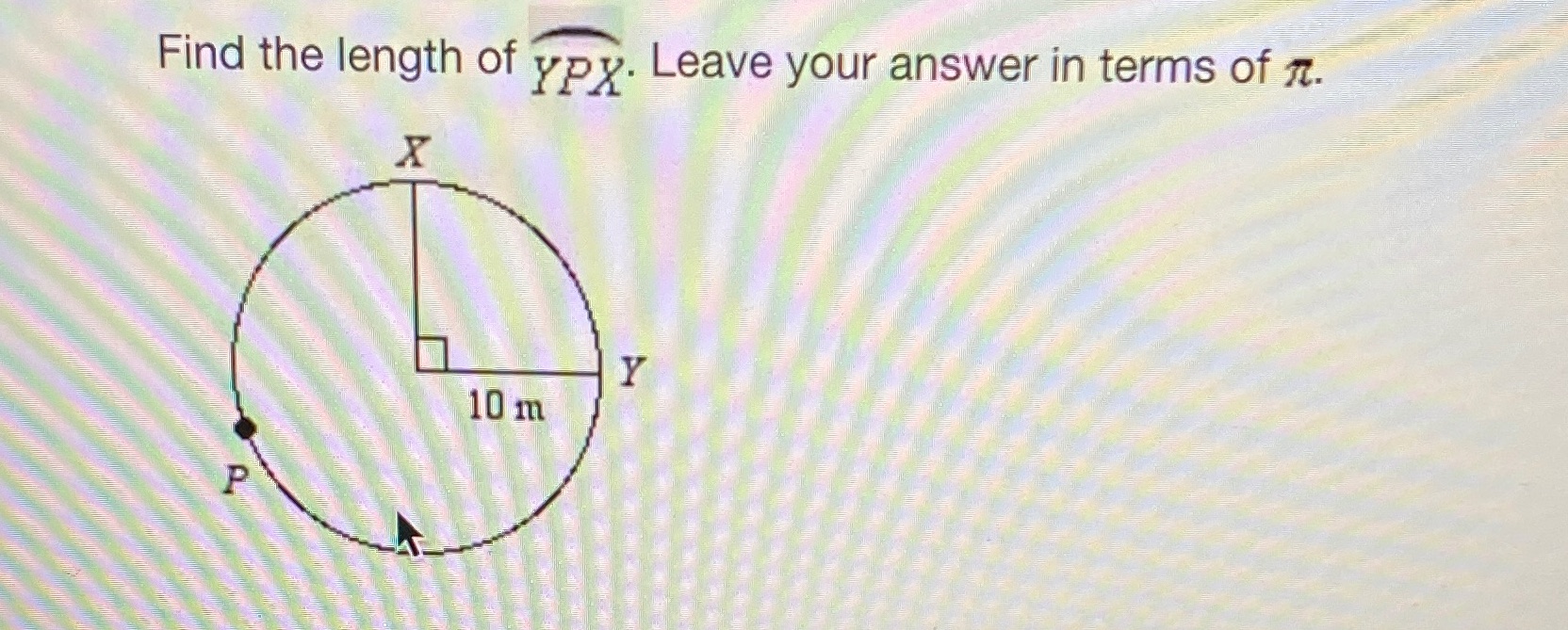 Find the length of ypy. Leave your answer in