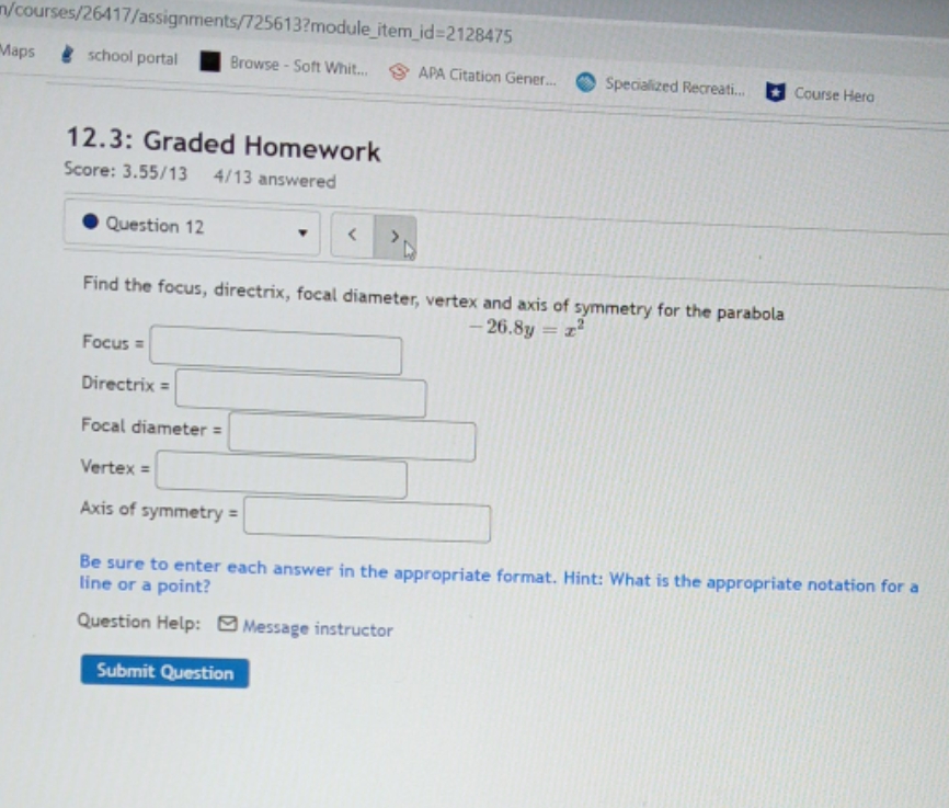 question is in picture